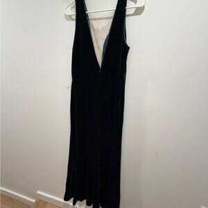 Jenny Yoo Green velvet Dress